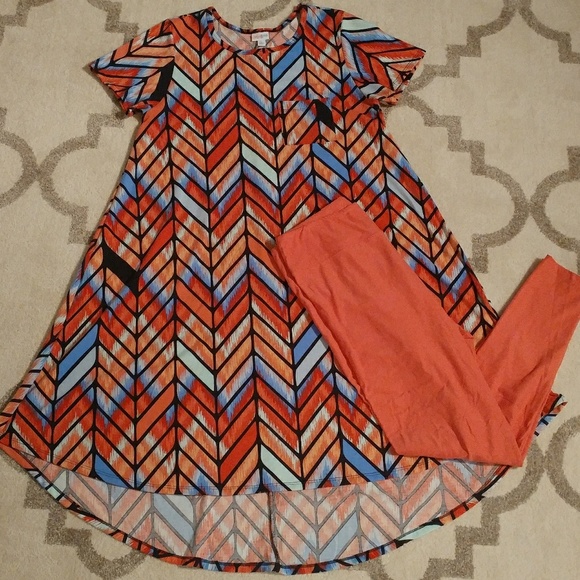 LuLaRoe Dresses & Skirts - LuLaRoe Carly & TC Leggings
